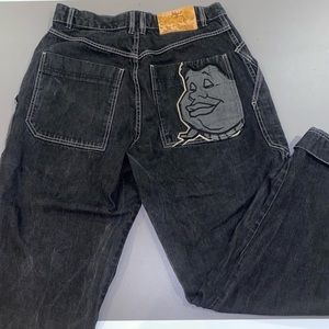PlatinumFubu Black Jeans FAT ALBERT